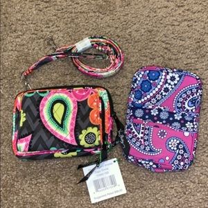 Vera Bradley card holder and bag